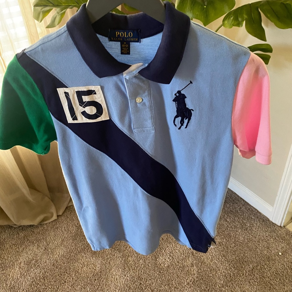 Polo by Ralph Lauren boys polo shirt  in size (10-12 ) M bundle and save.